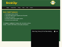 Tablet Screenshot of brickclip.com